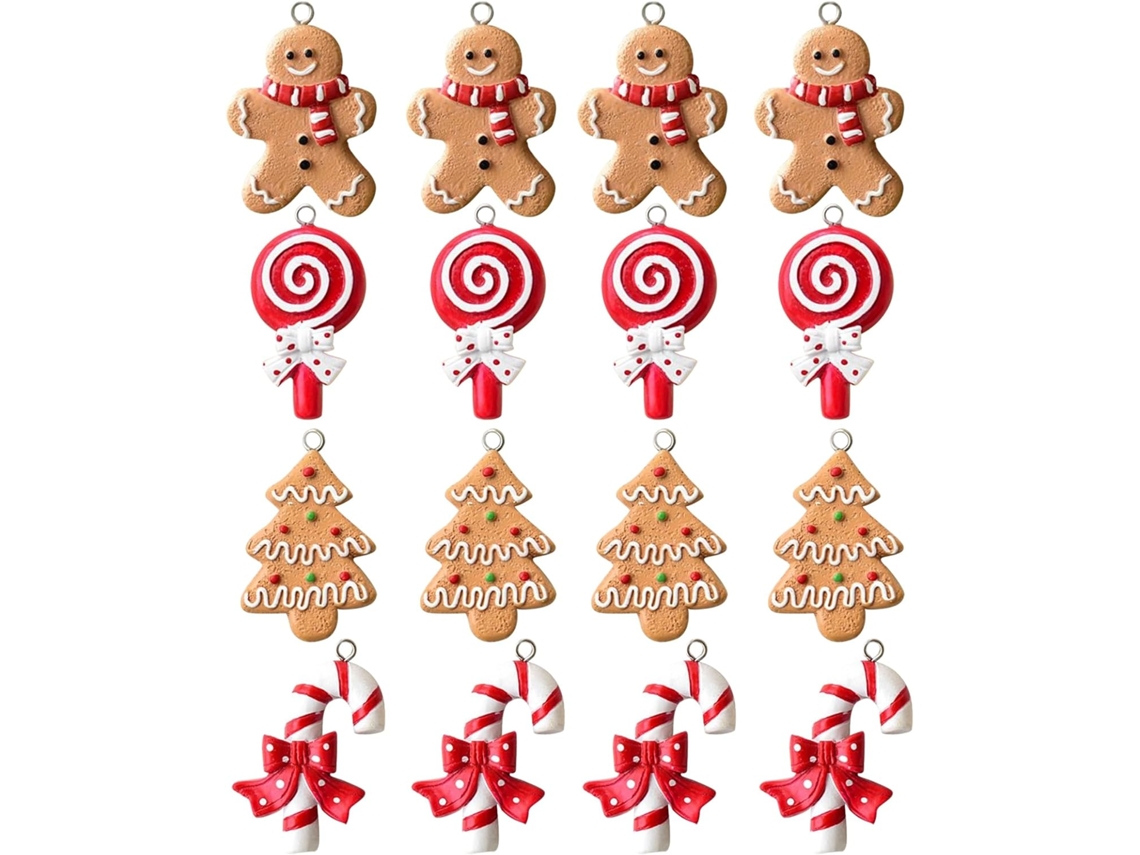 Adornos Para El Árbol De Navidad: Decoraciones Creativas De Resina 3d Irrompibles Para Las Fiestas.