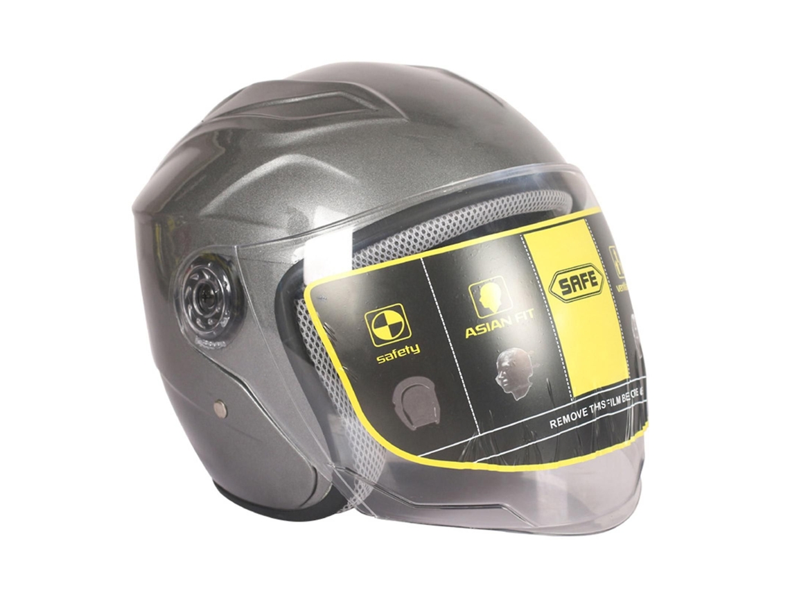 Casco de seguridad unisex para ciclismo, con protección solar y gafas antivaho. TAISHENGDA