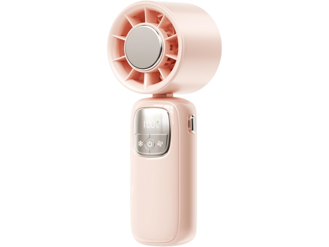 Ventilador Portátil, Enfriador De Aire Personal, Indicador De Velocidad