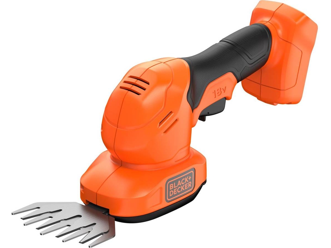 BLACK+DECKER BCSS18B-XJ - Tijeras cortacésped y arregla setos 18V sin cargador / batería