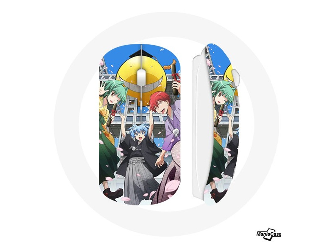 Assassination Classroom Personajes de anime Ratón inalámbrico MANIACASE