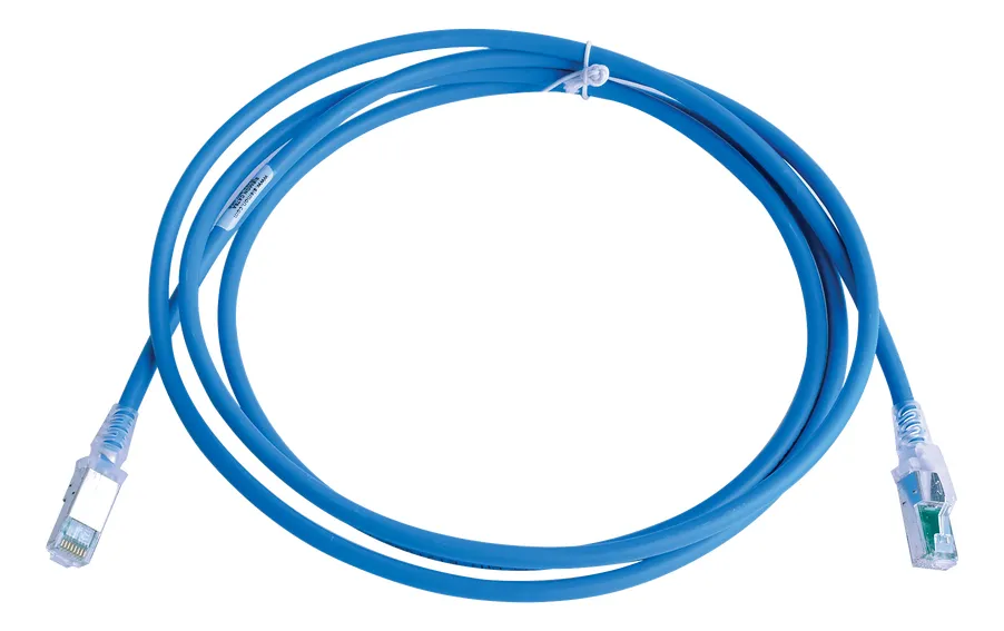 Patch Cord Z-max Cat6a S/ftp Cm/ls0h 7ft Azul Zm6a-s07-06b