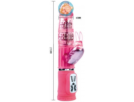 Estimulador BAILE ROTATIONS Passion Rock Bunny Rampante 10F 27cm