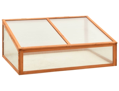Invernadero VIDAXL de Madera de Abeto 100x65x40 cm