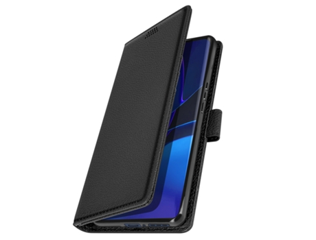 Funda Motorola Edge 40 Solapa Tarjetero Soporte Vídeo Negro