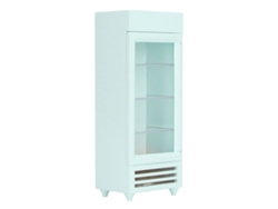 Refrigerador Vertical Para Casa De Muñecas, Escala 1:12, Madera De Alta Simulación, Verde Menta.