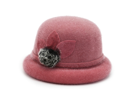 Sombrero Pescador Sombrero Moda - Trébol Tipo B - Cuero Rosa Sombrero Pescador Sombrero Moda - Trébol Tipo B - Cuero Rosa JEIIBRZUI