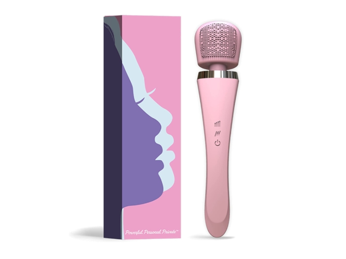 YEMAESRE Masajeador Inalámbrico Suave Sedoso 8 Potentes Velocidades y 20 Vibraciones Vibrador Juguetes Sexuales Rosa YEMAESRE