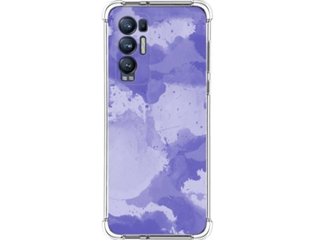 Carcasa Oppo Find X3 Neo 5G TUMUNDOSMARTPHONE Acuarela 01