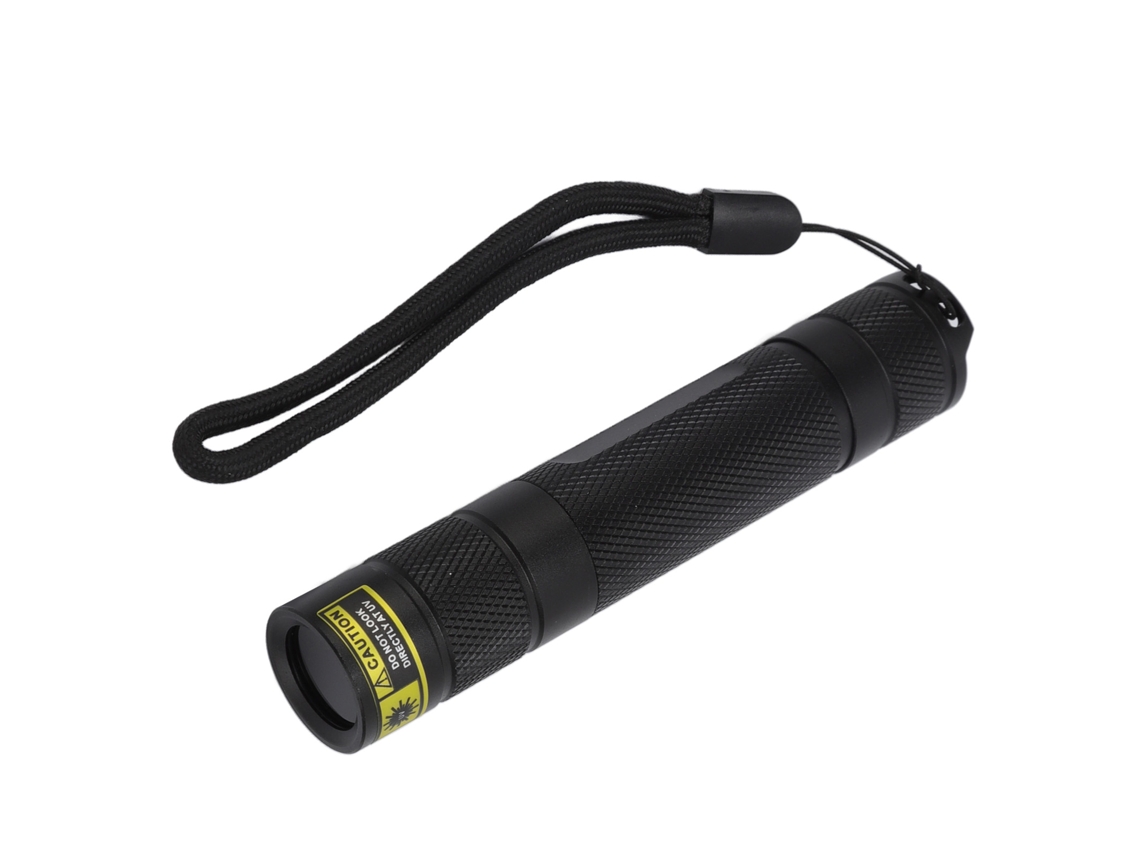 2026-linterna Uv Led 365nm De Aleación De Aluminio, Linterna De Luz Negra Para Escorpiones, Orina De Mascotas Y Resina, Funciona Con Batería