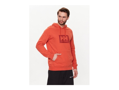 Sudadera con Capucha HELLY HANSEN Hh Box Algodón Naranja (S)