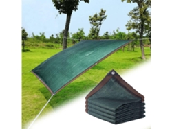Vela De Sombra Resistente Aluminio , Duradero Transpirable, Uv Tamaños Invernadero.