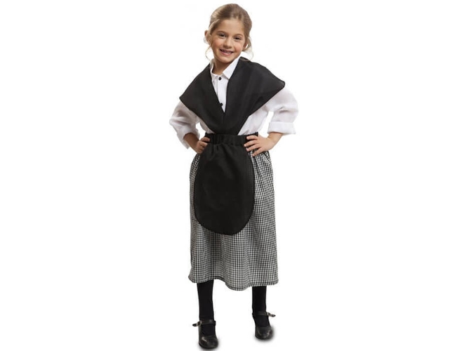 Disfraz de Niña DISFRAZZES Castañera (Talla: 5 a 6 años)