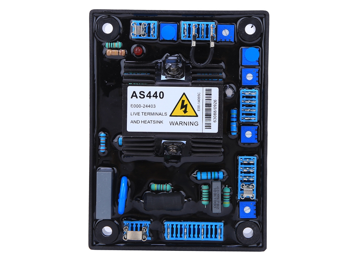 Regulador Automático De Voltaje As440 Para Accesorios De Motor De Generador De 190-264 Vca
