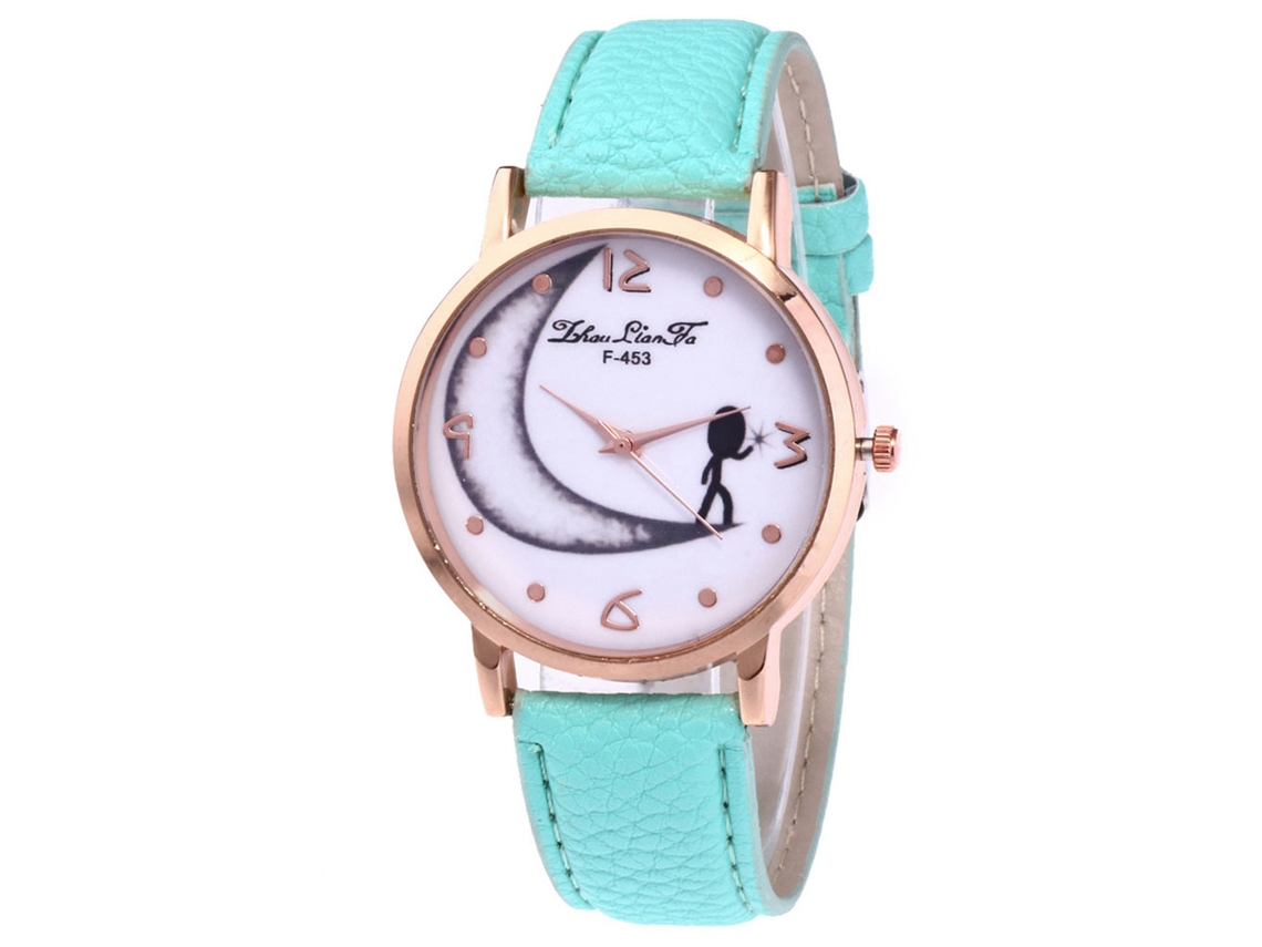 Reloj De Pulsera Para Mujer Estilo Dulce Elegante Con Movimiento De Cuarzo Zhoulian Fa 03