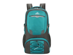Mochila de senderismo de nailon de alta capacidad, ligera y transpirable, para acampar.