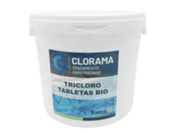 Tabletas Cloro Bio Disolucion Lenta Tricloro 200g Clorama - 5 Kg