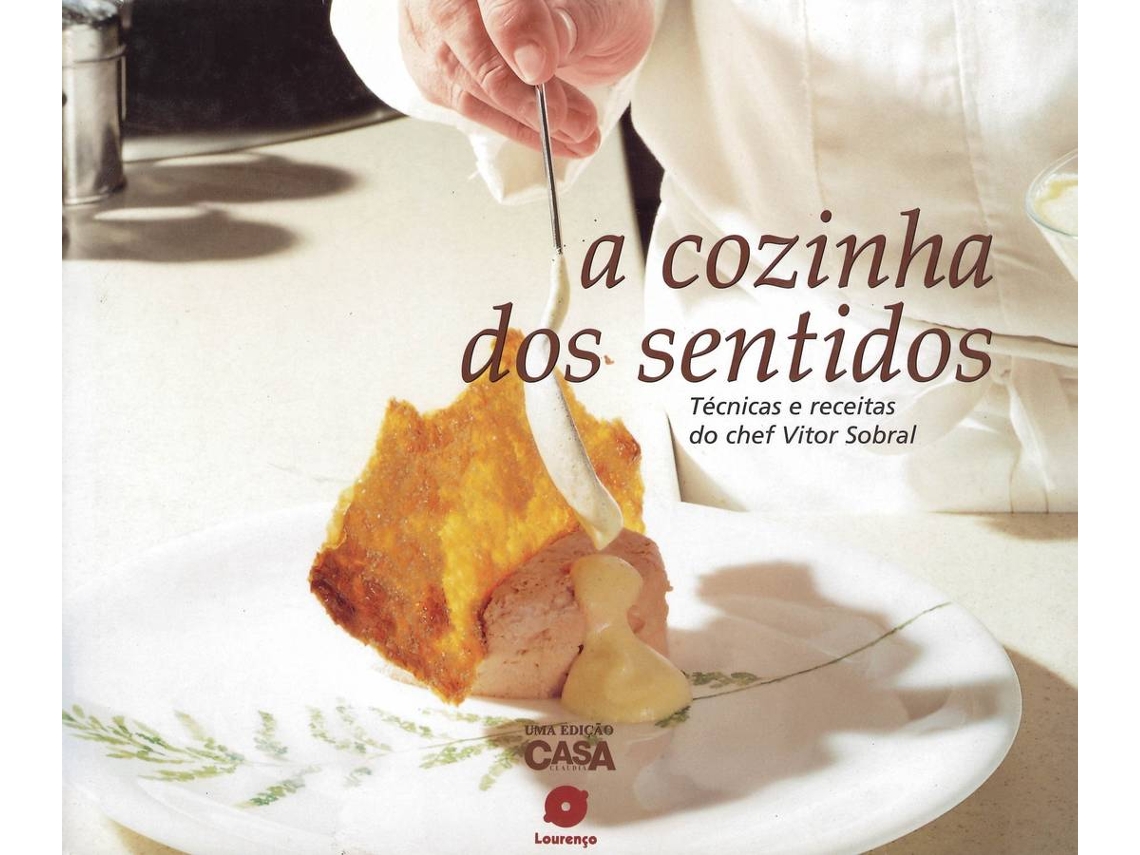 Libro A Cozinha dos Sentidos de Vitor Sobral (Portugués)