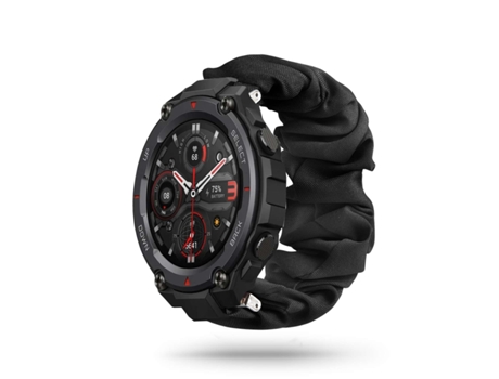Correa Amazfit T-Rex Pro Pulsera Scrunchie Negro