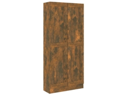 Librería MAISON EXCLUSIVE en Derivados de Madera de Roble Ahumado (82,5x30,5x185,5 cm)