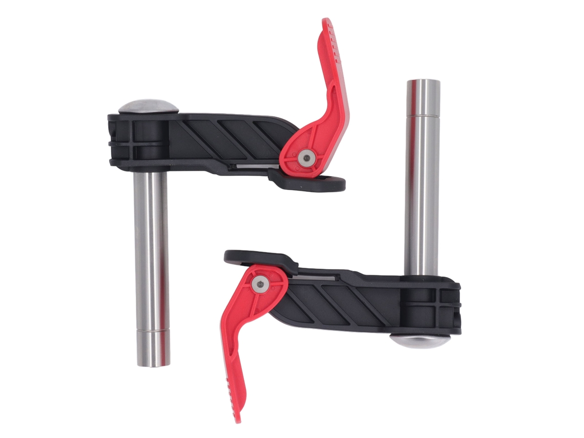 2 Abrazaderas De Liberación Rápida Para Carpintería, De Acero Inoxidable De 19 Mm, Para Sujeción De Mesas Y Rieles.