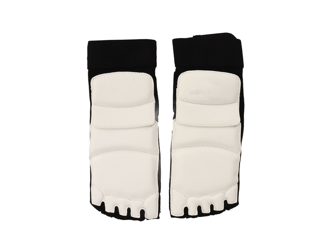 Protectores de pies para entrenamiento de karate, taekwondo, boxeo, kickboxing, saco de arena, talla S