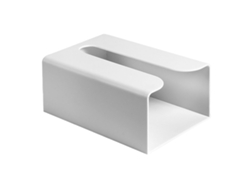 Elegante Soporte De Papel Higiénico Multifuncional Para Montaje En Pared, Ahorra Espacio, Pp Blanco, Para El Hogar, La Cocina Y El Baño.