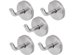 5 Piezas De Accesorios De Baño, Tornillos Para Toallas De Gancho De Acero Inoxidable Para De Pared
