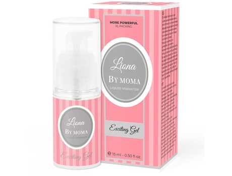 Vibrador Liona Vibrator By Moma Gel Líquido Excitante 15ml