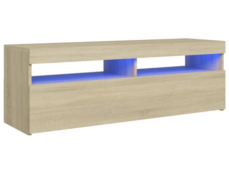 Mueble para la televisión VIDAXL Marrón Madera contrachapada (120x35x40 cm)