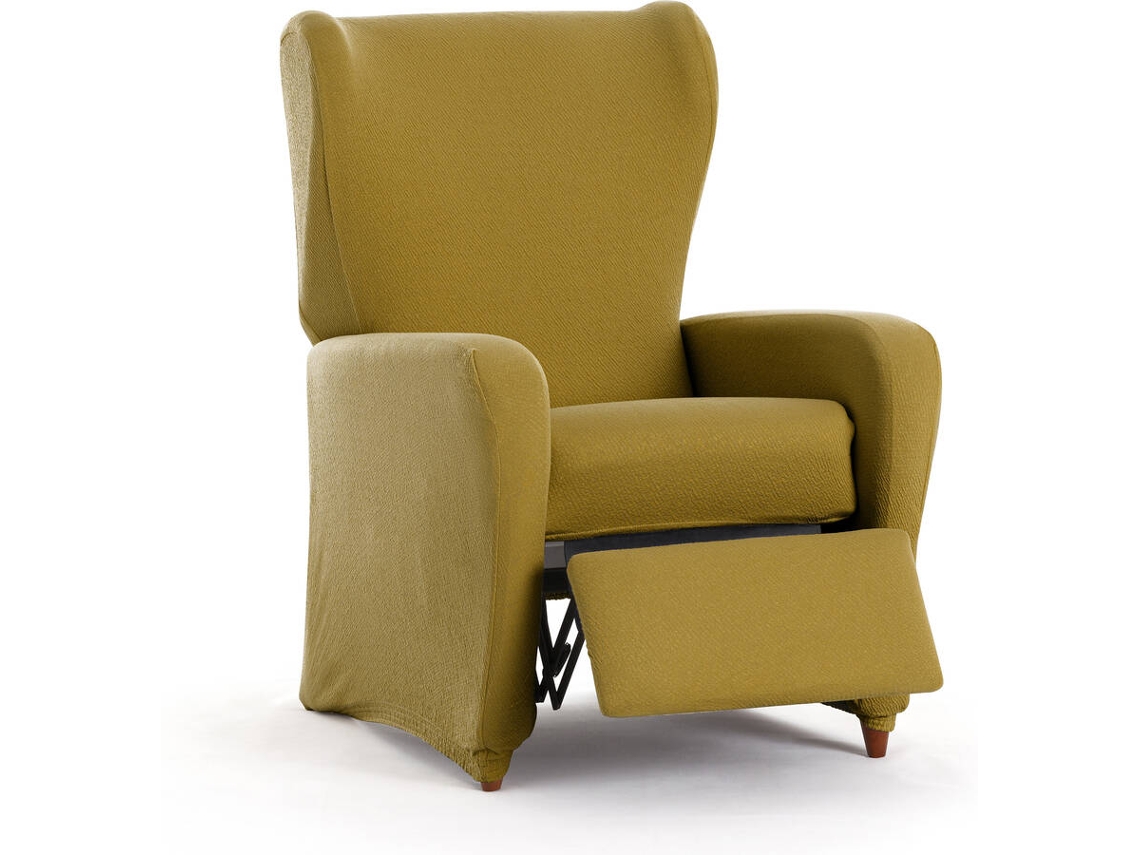 Funda de Sillón Relax EYSA Premium Bronx Tejido Multielástico (75 x 90 x 100 cm - Poliéster - Mostaza)