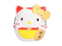 Dinero de gran capacidad con forma de gato Maneki de porcelana