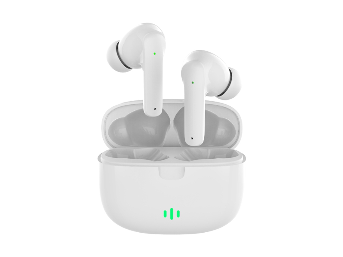 Auriculares Inalámbricos Verdaderos Intrauditivos CHRUI True Wireless Bluetooth Blanco