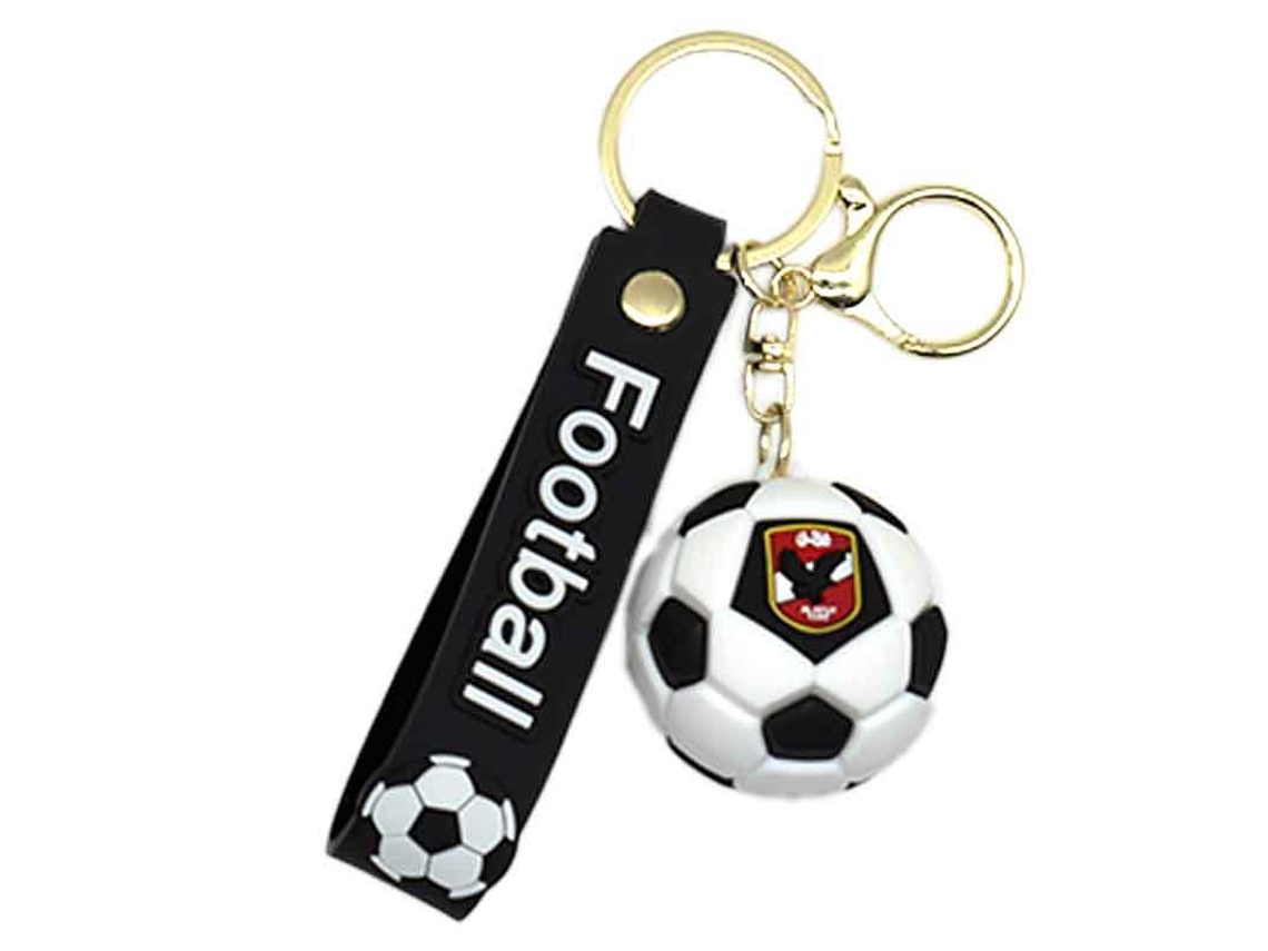 Llavero Balón Fútbol Egipto Copa Mundial 2026, Accesorio Hincha Selección Egipcia, Colgante Silicona Regalo Fan Fútbol Calidad Premium