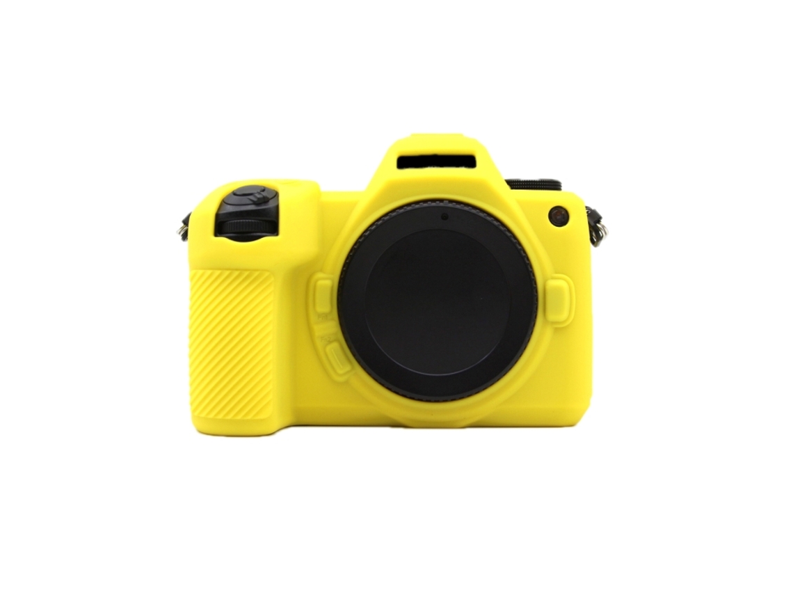 Funda protectora de silicona para cámara Nikon Z6iii, amarilla, XIAOMOYU