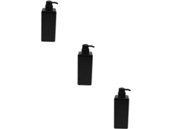 Conjunto De 3 Frascos De Gel Recarregáveis Para Loção E Cosméticos Para Banheiro E