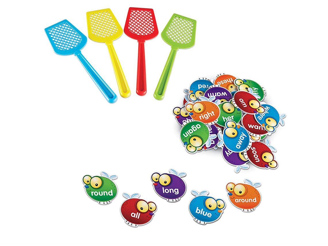 Ats-juguete Educativo De Palabras Visuales Para Niños Juego De Aprendizaje Temprano Regalo