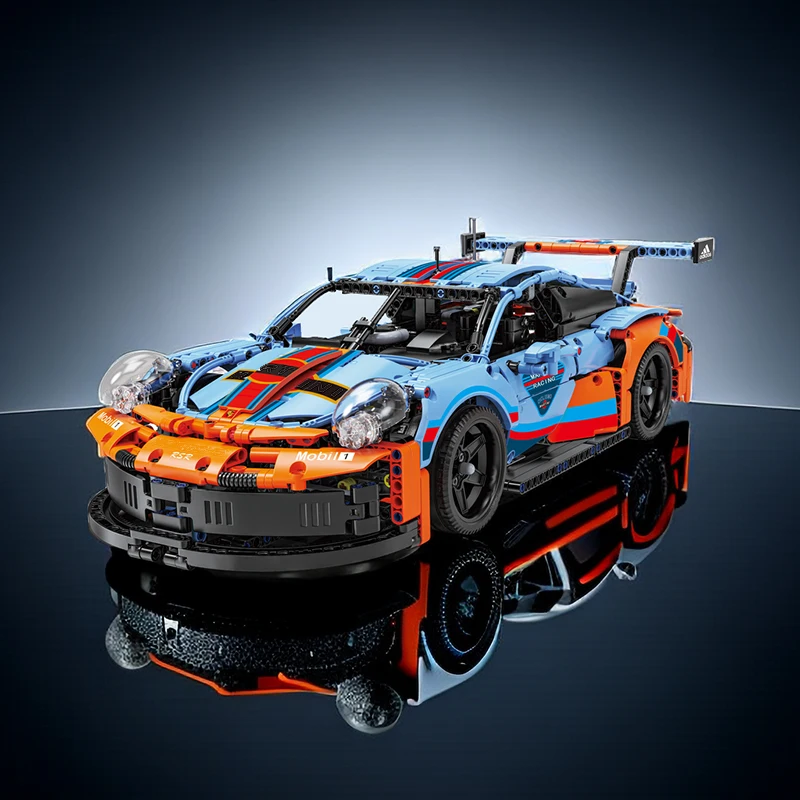 (1580 Piezas) Nuevo Set De Bloques De Construcción De Coches De Carreras Rsr Classic Super Racing Car Model Car, Juguete De Construcción Técnico