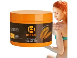 Gel Autobronceador Natural Con Aceite De Zanahoria, Intensamente Hidratante Y De Rápida Absorción Para Bronceado Al Sol Y En Piscina.