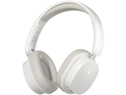 YEMAESRE Auriculares inalámbricos estéreo de alta fidelidad con Bluetooth y cancelación de ruido, color blanco
