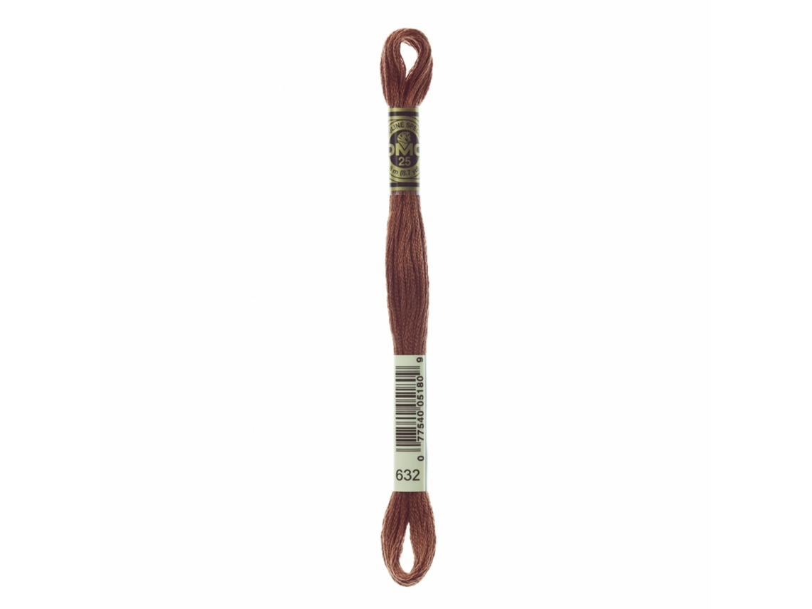Hilo de Bordar DMC Mouline 117Mc Castanho 632