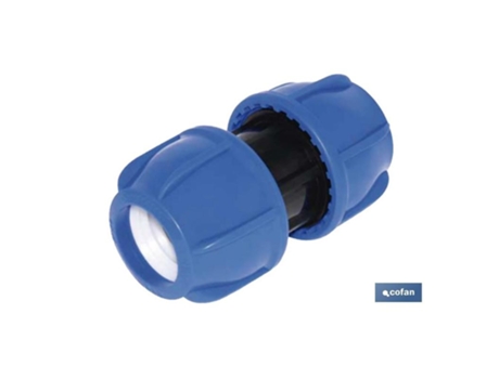 Enlace recto pp pn16 40 x 40 caja 10 unid.