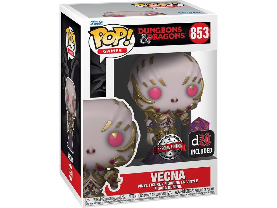 Figura FUNKO Pop! & Die: Dungeons & Dragons - Vecna (Metal)