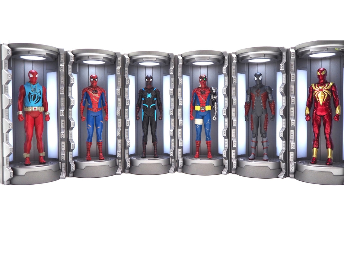 Figura Hot Toys VGMC016 - VGMC022 - Marvels Spider-Man - Spider-Man Armory Series 2