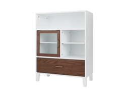 Armarios de Baño TEAMSON HOME (Madera - Marrón - 86,8 cm)