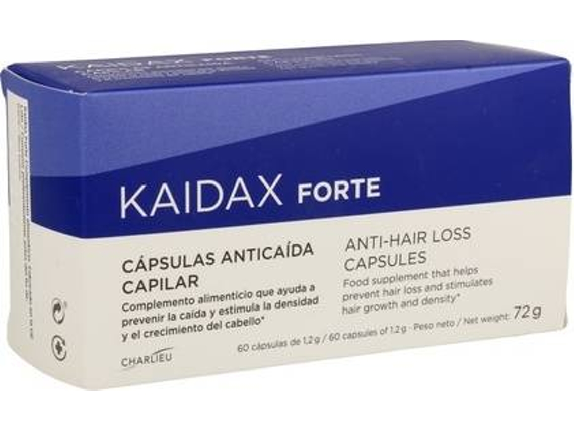 Complemento Alimentar KAIDAX Forte Anti-Queda (60 cápsulas)