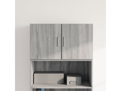 Armario De Pared Madera De Ingeniería Gris Sonoma 70x42,5x40 Cm