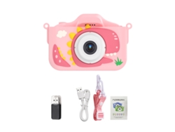 Cámara Digital Para Niños 1080p Dual Lente Pantalla Ips 2.0" 48m Juego Batería Incluida Regalo Navidad Niños Niñas 32gb Tarjeta