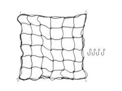 Malla de soporte para plantas de 120x120 cm para armarios de cultivo