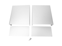 Caja De Aluminio De Enfriamiento Para Proyecto Diy Electrónico Placa De Circuito 80x160x180mm